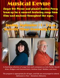 Eve and Gordon’s Musical Theatre Revue!