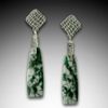 Sterling Silver Earrings with Variscite