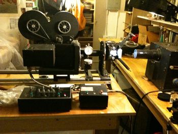 JK 35mm Optical Printer w/ Mitchell Camera
