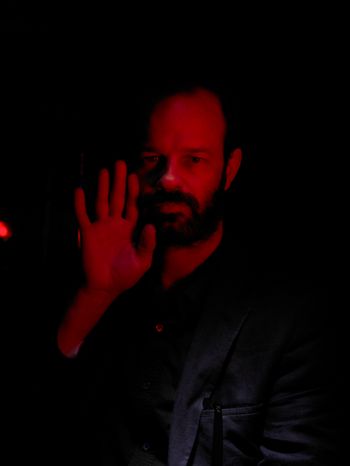 MED CU Portrait RED HAND
