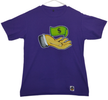 Purple "Pay Me" t-shirt