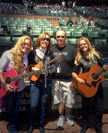 Gettin' ready to hit the field! :)
