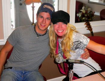 Justin / guitar phenom and me!
