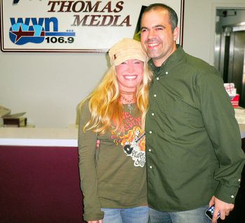 Shane from WWYN....we planned our outfits together! ;) Jackson, TN!
