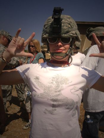 Getting in the Bradley in Kosovo!
