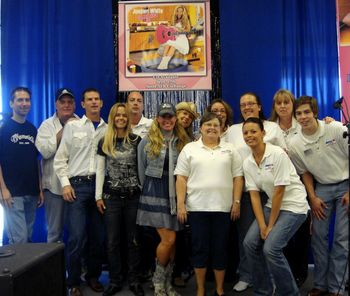 The whole gang @ Scott Airforce Base!!
