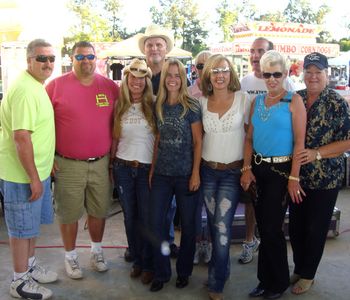 The whole gang after the show! How much fun did we have!!! :)
