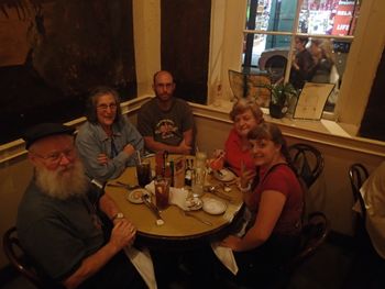 Dinner at the Gumbo Shop
