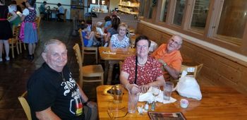 Don and Annette also met us at Royal Bavaria.  I can't remember the names of the couple behind them, but they are also Mollie B Polka Party fans.  Behind them were the Schwartzes from the OKC area.  Sucha  fun night!
