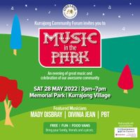 Divinia Jean at Kurrajong Community Forum’s Music in the Park