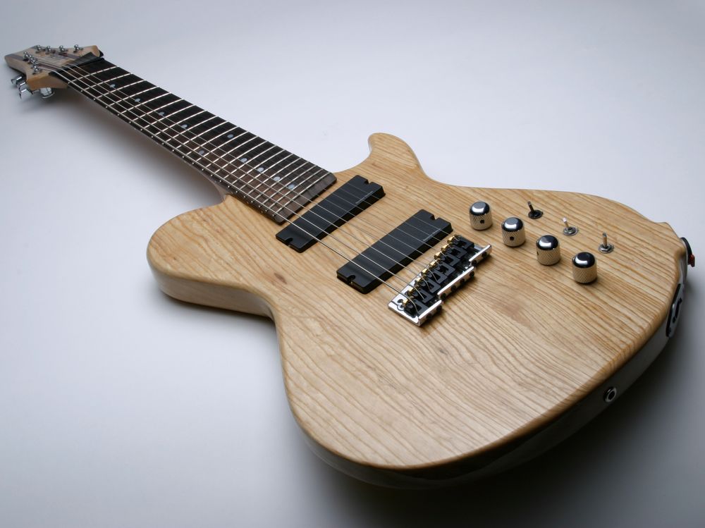 8-string guitar eight strings extended range guitar Conklin Tom Lippincott