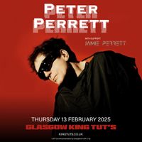 Jamie Perrett supporting Peter Perrett