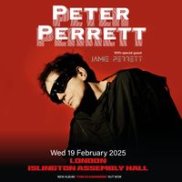 Jamie Perrett supporting Peter Perrett