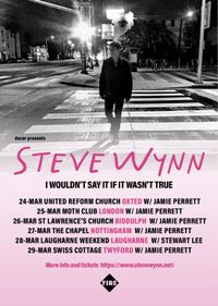 Jamie Perrett Supporting Steve Wynn