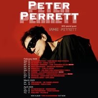 Jamie Perrett supporting Peter Perrett