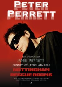 Jamie Perrett supporting Peter Perrett
