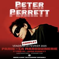 Jamie Perrett supporting Peter Perrett