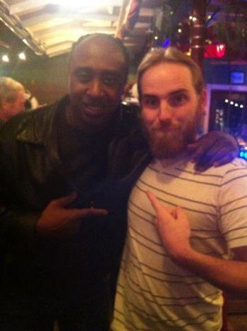 David Simmons, Drummer, KC and the Sunshine Band, and Sam Farmer, Drummer for Betty Fox
