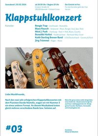 Klappstuhlkonzert - Freier Eintritt (Hut geht herum)
