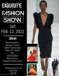 Exquisite Fashion Show & Black History Program 