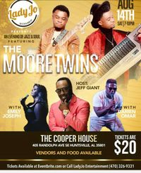 Lady Jo Presents An Evening of Jazz & Soul Starring The Moore Twins