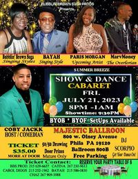 Bubblin' Brown Suga Productions Presents A Show & Dance Cabaret 