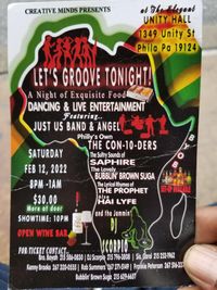 Creative Minds Presents A Night of Dancing & Live Entertainment 
