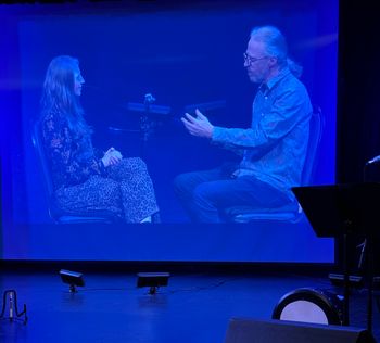 Online streaming interview with Terra Spencer
