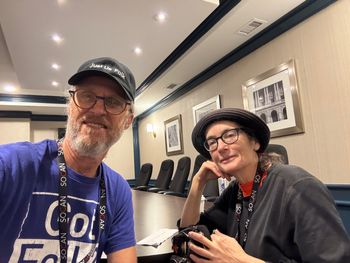 Jan with Maria Dunn

