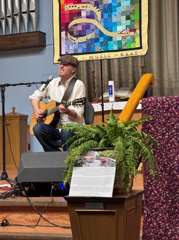 Dave Gunning at Acoustic Harvest
