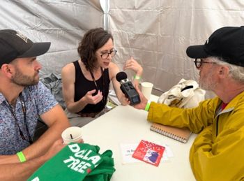 Interviewing Hannah and Nathan
