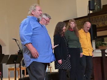 The start of the performance
