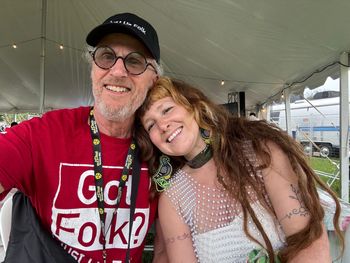 Jan with Mimi O'Bonaswin
