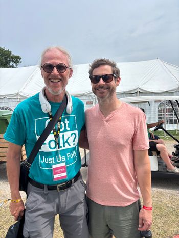 Jan with Dan Mangan
