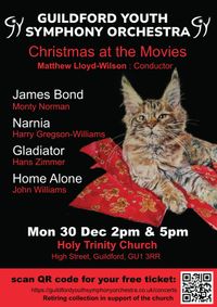 Guildford Youth Symphony Orchestra Christmas Concert 2024 2pm