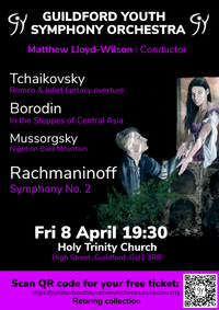 Guildford Youth Symphony Orchestra Easter Concert
