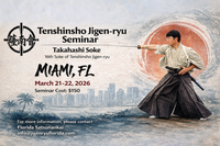 Tenshinsho Jigen-ryu USA Seminar