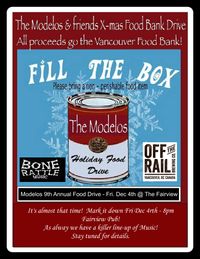 The Modelos 9th Annual Food Bank Fundraiser!