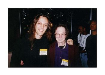 With Noel redding at NAMM
