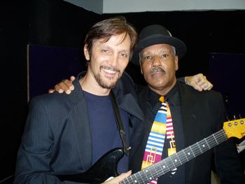 Blues great Johnny LeGrande

