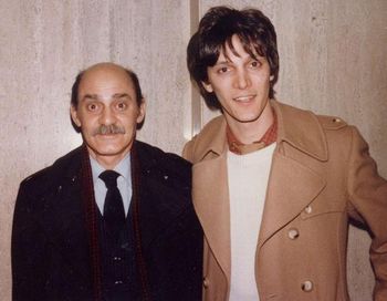 Studying bebop with my dear friend 'uncle' Joe Pass.
