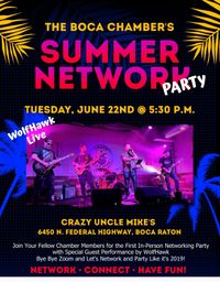 Wolfhawk @ Boca Chamber of Commerce Networking After Hours Party