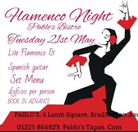 Flamenco & Dining at Pablo's Bistro
