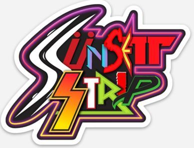 Sunsett Strip Magnet