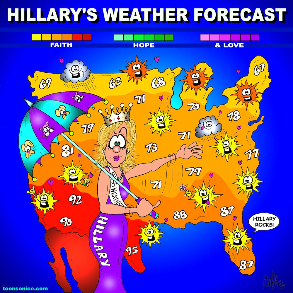 The Weather Channel Cartoon Art