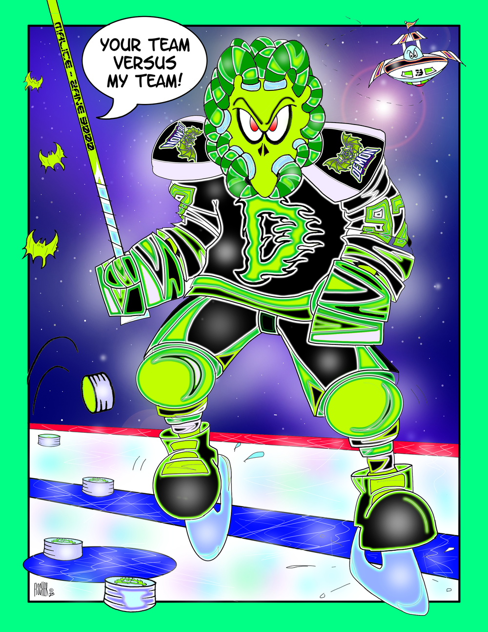 The Puckford 7 Ice Hockey Adventure Book