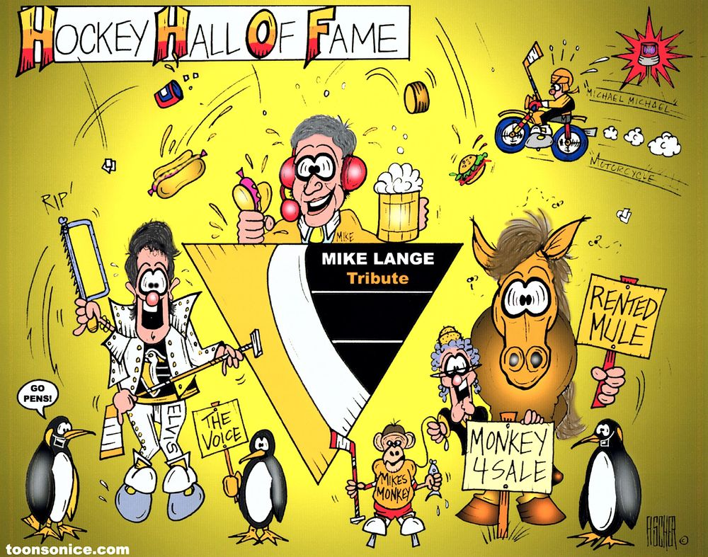 Hockey Humor by ESPN/NHL Cartoon Artist Michael Fischer