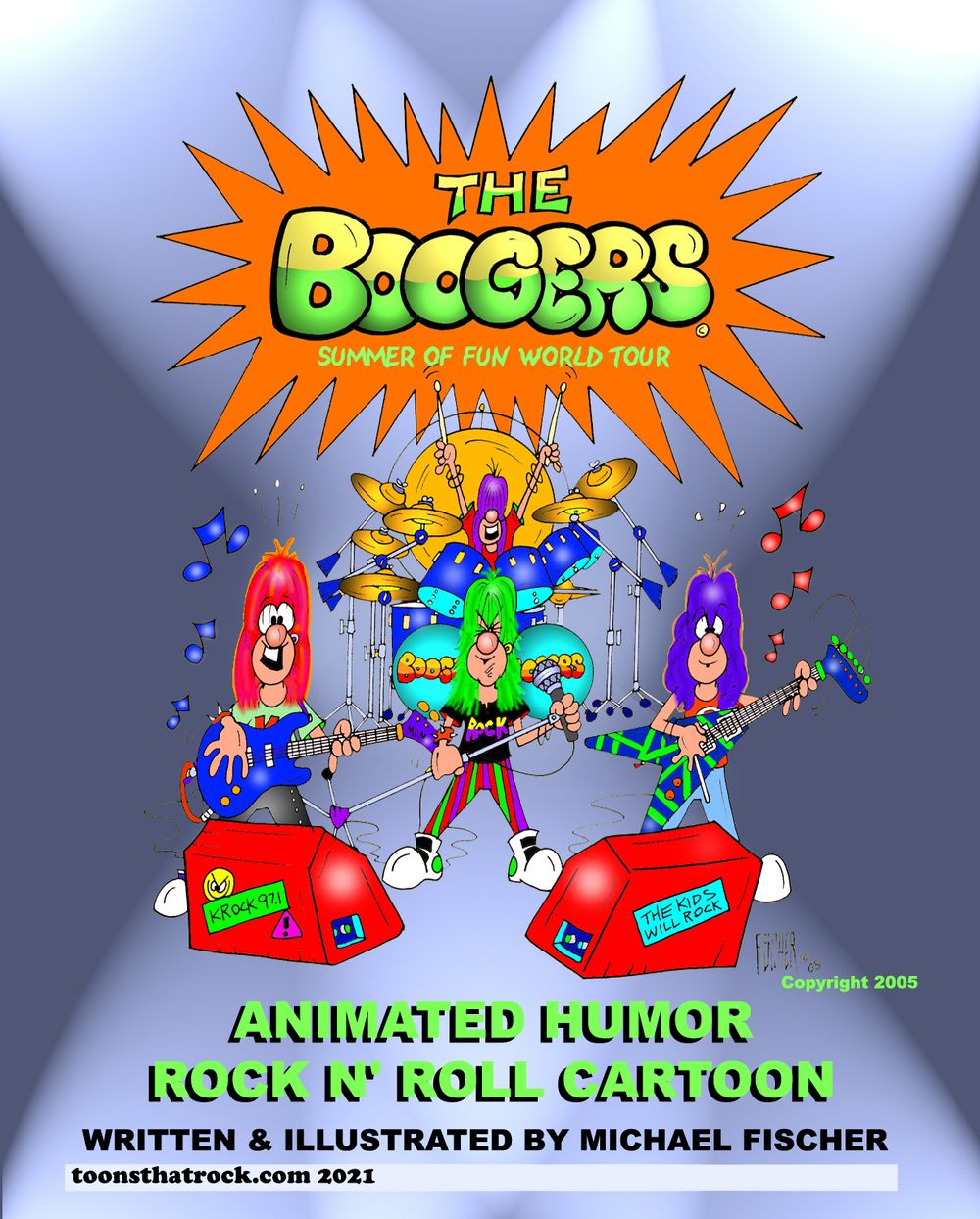 The Boogers Rock n Roll Cartoon