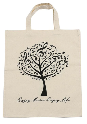 Fair Trade Tote Bag | Music Everywhere