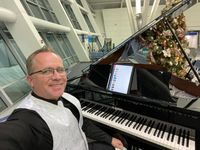 Karey Nickel at Fresno Airport